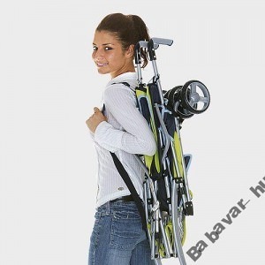 GoBabyGo kicsi ernyőkocsi kék/ zöld GoBabyGo kicsi ernyőkocsi kék/ zöld