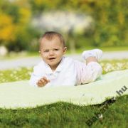 Bornino világoszöld pihe-puha babapléd Bornino világoszöld pihe-puha babapléd