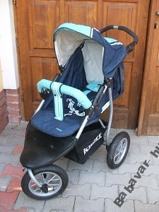 Knorr 3 kerekű sportkocsi Jogger Joggy S Kék Knorr 3 kerekű sportkocsi Jogger Joggy S Kék