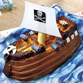 Party Kellék Szilikon Sütőforma : Kalózhajó Party Kellék Szilikon Sütőforma : Kalózhajó