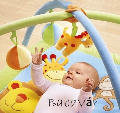 Szafaris kreatív játszószőnyeg játszóívvel H. Szafaris kreatív játszószőnyeg játszóívvel H.