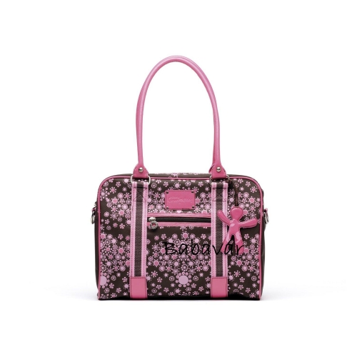Little Company rózsaszín-barna virágos pelenkázótáska Little Company rózsaszín-barna virágos pelenkázótáska