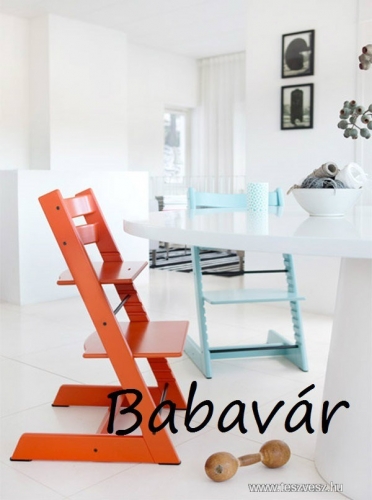 Stokke Tripp Trapp etetőszék Narancs Stokke Tripp Trapp etetőszék Narancs