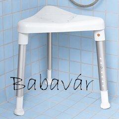 Háromszög alakú ülőke zuhanyba Háromszög alakú ülőke zuhanyba