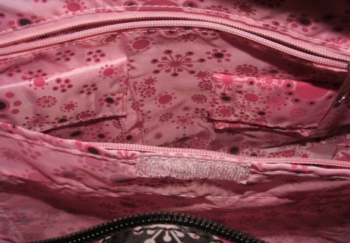 Little Company rózsaszín-barna virágos pelenkázótáska Little Company rózsaszín-barna virágos pelenkázótáska