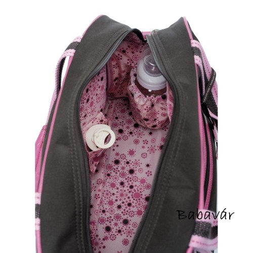 Little Company Barna/ Rózsaszín pelenkázótáska Little Company Barna/ Rózsaszín pelenkázótáska