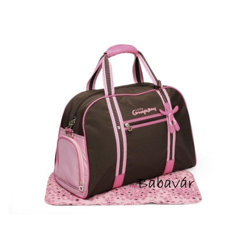 Little Company Barna/ Rózsaszín pelenkázótáska Little Company Barna/ Rózsaszín pelenkázótáska