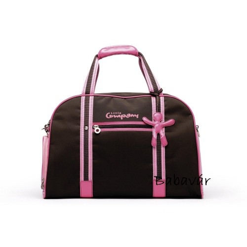 Little Company Barna/ Rózsaszín pelenkázótáska Little Company Barna/ Rózsaszín pelenkázótáska