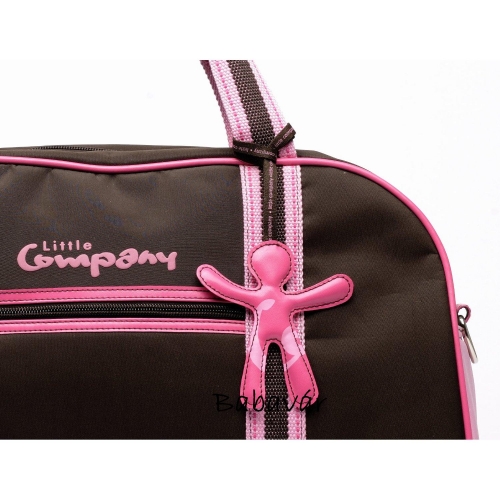 Little Company Barna/ Rózsaszín pelenkázótáska Little Company Barna/ Rózsaszín pelenkázótáska