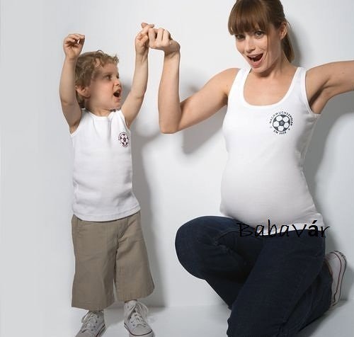 BellyButton fehér sportos kismama trikó BellyButton fehér sportos kismama trikó