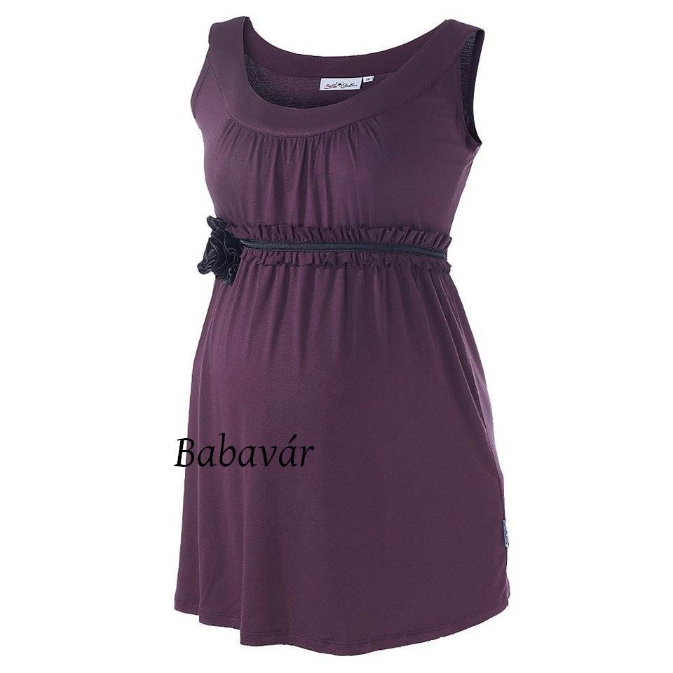 Bordó virágos elegáns kismama felső Bordó virágos elegáns kismama felső