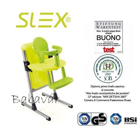 Brevi Slex zöld etetőszék Brevi Slex zöld etetőszék