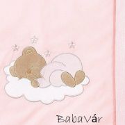 Easy baby rózsaszín macis paplan párnahuzat szett kiságyba Easy baby rózsaszín macis paplan párnahuzat szett kiságyba