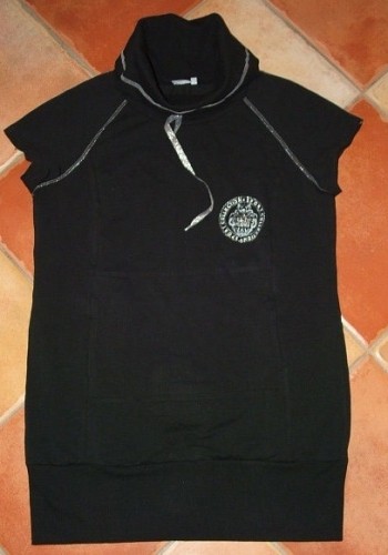 Fekete rövid ujjú Kismama sportos felső Fekete rövid ujjú Kismama sportos felső