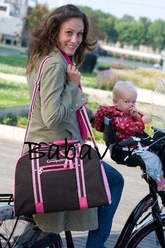 Little Company Barna/ Rózsaszín pelenkázótáska Little Company Barna/ Rózsaszín pelenkázótáska