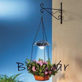 Solár Virágtartó Falikarral Solár Virágtartó Falikarral