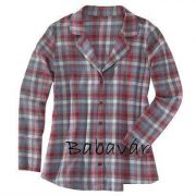 Star Collection flanel kismama pizsama felső Star Collection flanel kismama pizsama felső