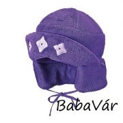Sternaler lila köves bélelt kislány téli sapka Sternaler lila köves bélelt kislány téli sapka