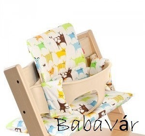 Stokke Etetőszékbe ülőkebetét Tripp Trapp állatkás Stokke Etetőszékbe ülőkebetét Tripp Trapp állatkás