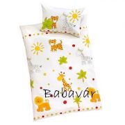 Szafaris flanel paplanhuzat kiságyba