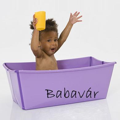 Összecsukható Babakád Flexi-Bath :lila Összecsukható Babakád Flexi-Bath :lila