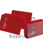 Összehajtható piros Esprit matrac utazóágyba