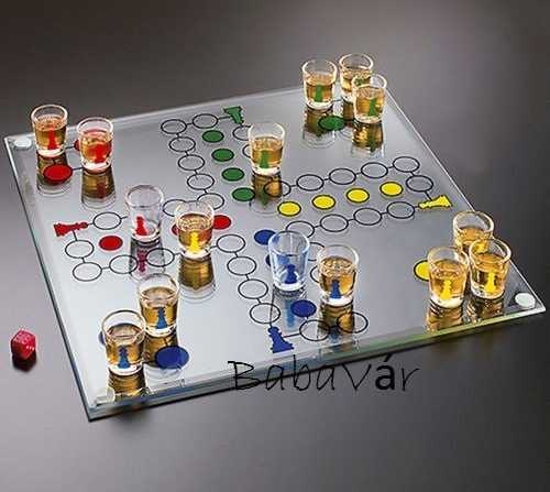 Ludo üvegtársas gyerekeknek, felnőtteknek Ludo üvegtársas gyerekeknek, felnőtteknek