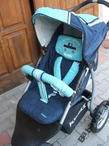 Knorr 3 kerekű sportkocsi Jogger Joggy S Kék Knorr 3 kerekű sportkocsi Jogger Joggy S Kék