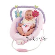 Bright Starts Comfort and harmony elektromos rezgős zenélős rózsaszín pillangós pihenőszék