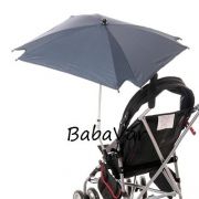 Babywelt szürke UV szűrős babakocsi napernyő