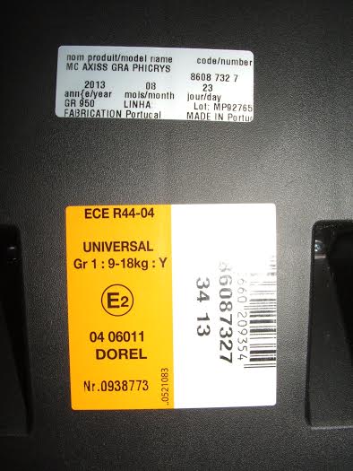 Maxi-cosi Axiss autósülés 9-18kg Dorel Maxi-cosi Axiss autósülés 9-18kg Dorel