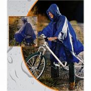 Biciklis esőköpeny / poncsó kék