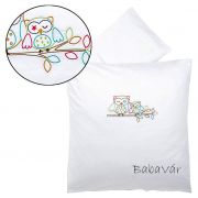 Babynest Baglyos ágyneműhuzat szett kiságyba