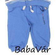 Kanz kék pamut babanadrág Kanz kék pamut babanadrág