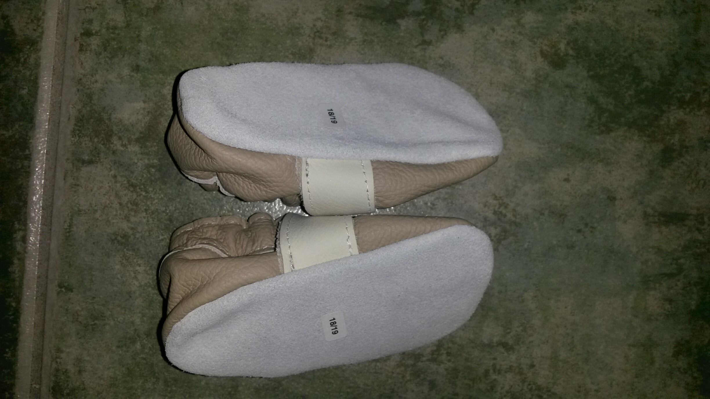 Jacobs natur pillangós bőr babacipő Jacobs natur pillangós bőr babacipő