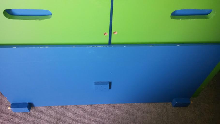 Szafaris Szetthez Fa Játéktárolóláda kék Szafaris Szetthez Fa Játéktárolóláda kék