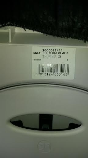 Römer Britax Max Fix II biztonsági autós gyermekülés 0-18 kg Black Thunder Römer Britax Max Fix II biztonsági autós gyermekülés 0-18 kg Black Thunder