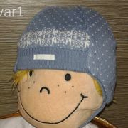 Maximo kék hópihés kötött babasapi Maximo kék hópihés kötött babasapi