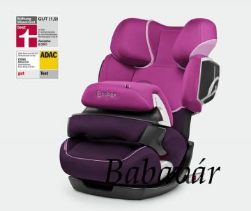 Cybex gyermekülés 9-36 kg Pallas 2-Fix Gold ISOFIX Lollipop purple