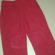 Kék/piros csíkos pamut nadrág Kék/piros csíkos pamut nadrág