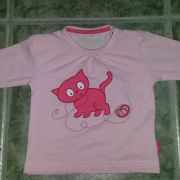 Name it rózsaszín cicás hosszú ujjú baba felső Name it rózsaszín cicás hosszú ujjú baba felső