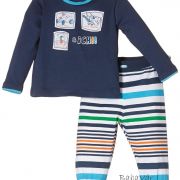 Kanz  kék autós / repülős kisfiú pizsama