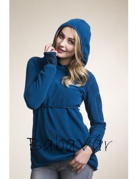 Boob Ready Flex szoptatós/kismama kapucnis felső Petrol Boob Ready Flex szoptatós/kismama kapucnis felső Petrol