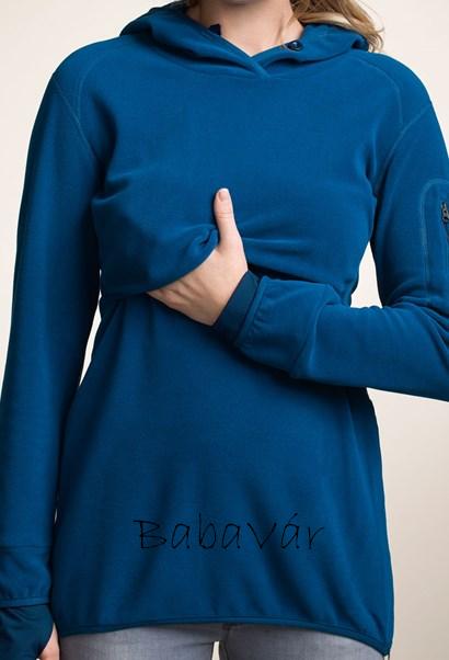 Boob Ready Flex szoptatós/kismama kapucnis felső Petrol Boob Ready Flex szoptatós/kismama kapucnis felső Petrol