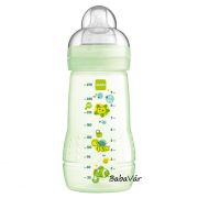 Mam zöld cumisüveg 270 ml lezáróval Óceán Mam zöld cumisüveg 270 ml lezáróval Óceán