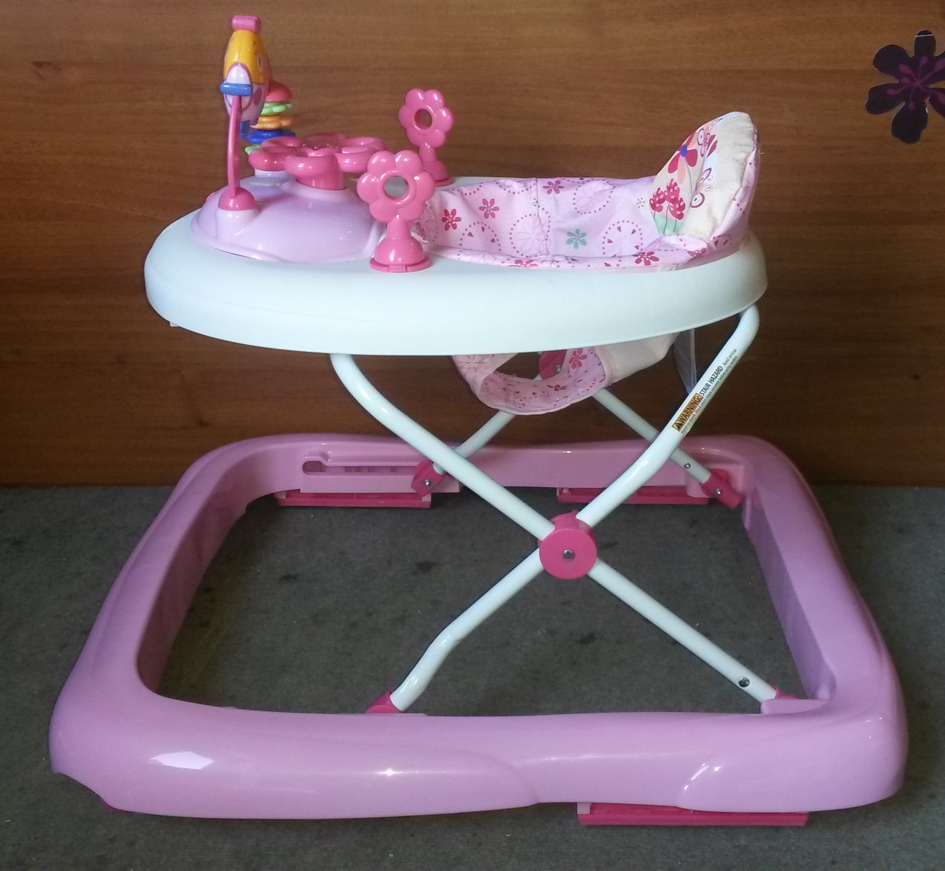 Bright Starts Pink bogárkás bébikomp Bright Starts Pink bogárkás bébikomp