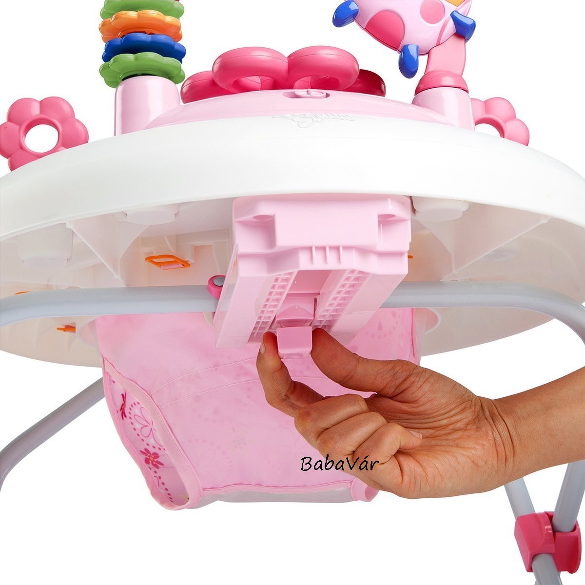 Bright Starts Pink bogárkás bébikomp Bright Starts Pink bogárkás bébikomp