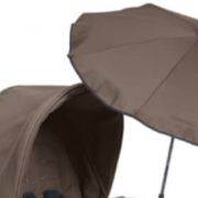 Teutonia  UV szűrős babakocsi napernyő Walnut Brown 5005