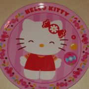 Hello Kitty műanyag lapostányér gyerekeknek