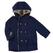 Mayoral kék kapucnis elegáns kisfiú kabát